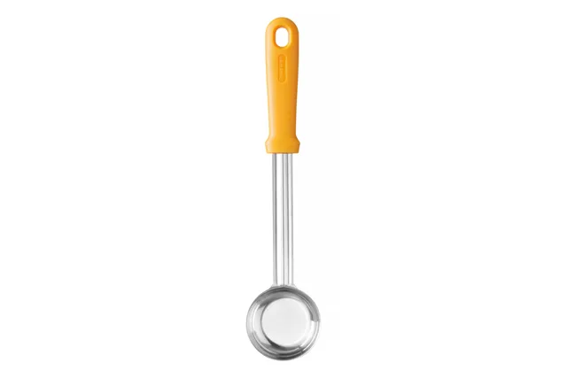 Chochla do sosu do pizzy heavy-duty, designed by Robert Bronwasser, 0,09L, pomarańczowy, 330x72x27mm Hendi 855621
