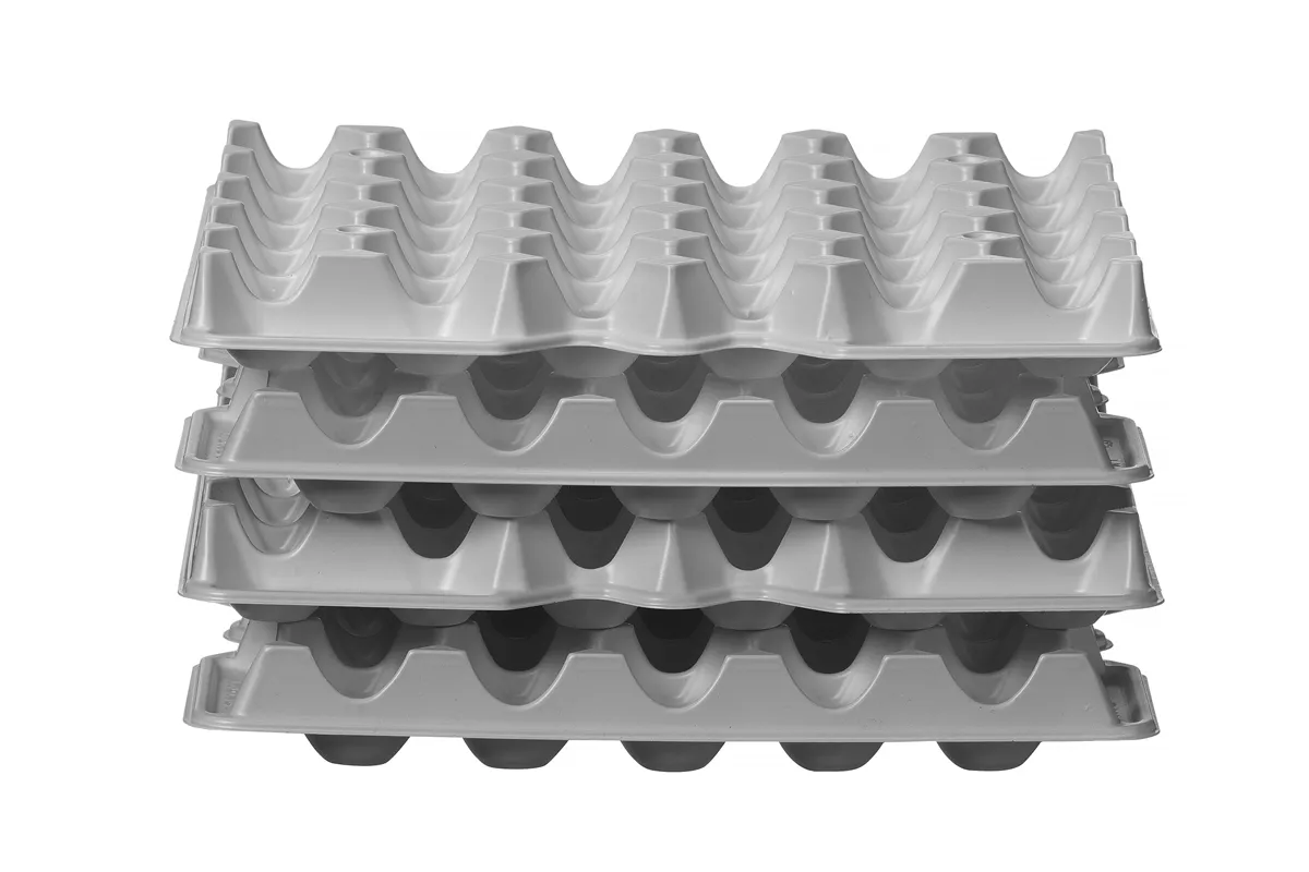 Zestaw 4 tacek na jajka HENDI OVOBOX 120, 291x288x41mm, Prostokątny Hendi 870792