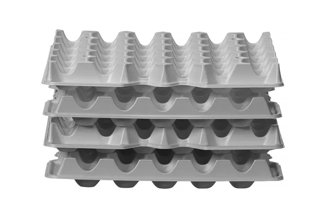 Zestaw 4 tacek na jajka HENDI OVOBOX 120, 291x288x41mm, Prostokątny Hendi 870792