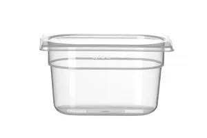 Pojemnik GN 1/9 z polipropylenu, Profi Line, 1,0, GN 1/9, 1L, transparentny, 176x108x100mm Hendi 880524