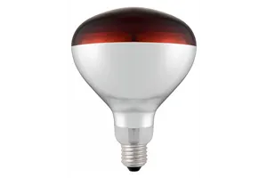 Żarówka grzewcza na podczerwień, czerwony, 230V/250W, ⌀125x170mm Hendi 919217
