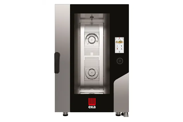 Piec konwekcyjno-parowy MillennialTouch ScreenGastro z myciem 11×GN1/1 elektryczny 400V/15400W 730x849x1130mm Tecnoeka MKF1111TS