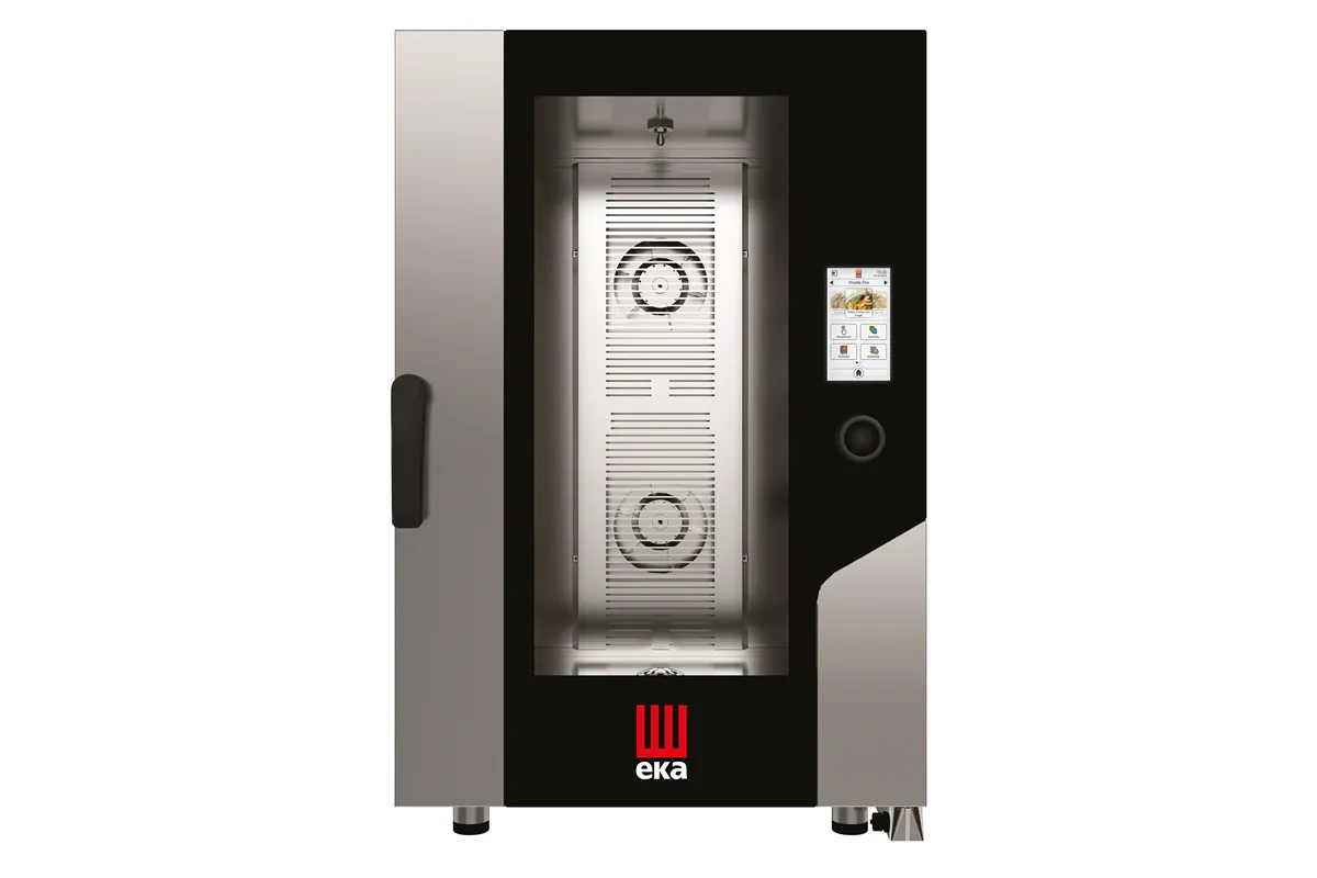 Piec konwekcyjno-parowy MillennialTouch Screen GASTRO 11xGN1/1 elektryczny bojler mycie sonda 730x849x1130mm Tecnoeka MKF1111VTS