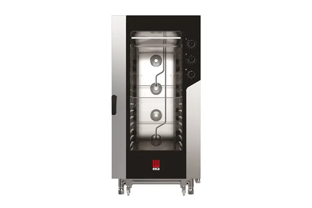Piec konwekcyjno-parowy Millennial Smart Bakery 16× 600×400mm  elektryczny 400V/31000W 930x1035x1900mm Tecnoeka MKF1664S