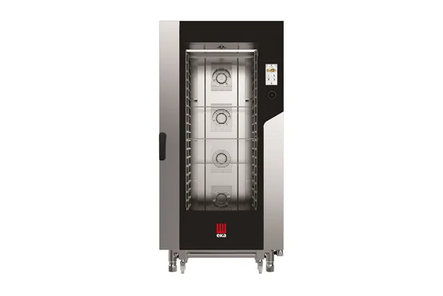 Piec konwekcyjno-parowy Millennial Touch Screen Gastro mycie 20xGN1/1 elektryczny 400V/31000W 930x1035x1900mm Tecnoeka MKF2011TS