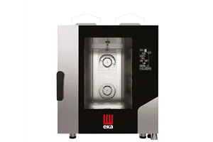 Piec konwekcyjno-parowy Millennial Black Mask Gastro 7×GN1/1  gazowy 230V/500W 13500kW 730x849x951mm Tecnoeka MKF711GBM