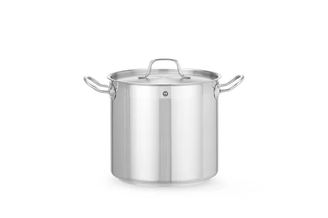 Garnek wysoki z pokrywką, Profi Line, 10L, ⌀240x220mm Hendi 832400