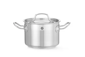 Garnek średni z pokrywką, Profi Line, 2L, ⌀160x110mm Hendi 831007