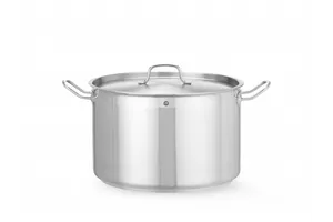 Garnek średni z pokrywką, Profi Line, 23,5L, ⌀360x230mm Hendi 831700