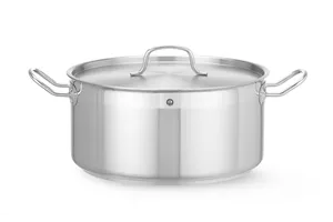Garnek niski z pokrywką, Profi Line, 12L, ⌀320x150mm Hendi 830604