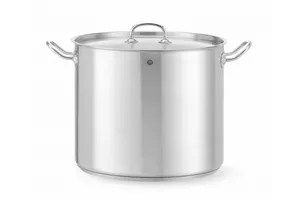 Garnek wysoki z pokrywką, Kitchen Line, 21L, ⌀320x270mm Hendi 837603