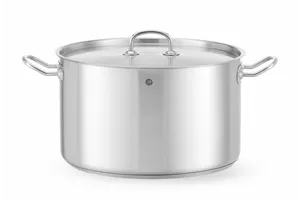 Garnek średni z pokrywką, Kitchen Line, 15L, ⌀320x190mm Hendi 836507
