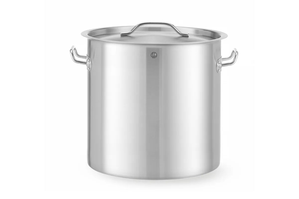 Garnek wysoki z pokrywką, Budget Line, 25L, ⌀345x350mm Hendi 834206