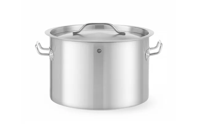 Garnek średni z pokrywką, Budget Line, 23L, ⌀350x240mm Hendi 832844