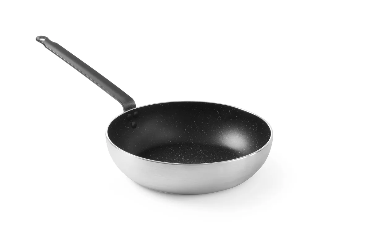 Patelnia wok Induction, ⌀280x75mm Hendi 627730