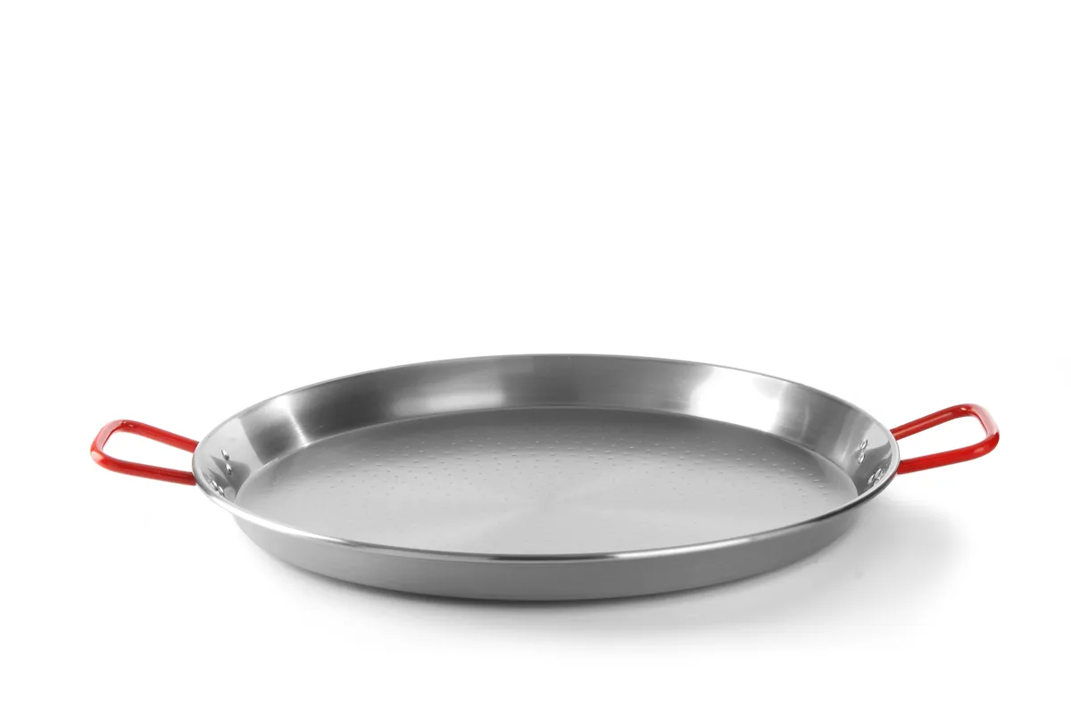 Patelnia do paelli, Odpowiednie do grilli Fiesta 146002, ⌀600x40mm Hendi 622407