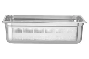 Pojemnik GN 1/1 – perforowany, Profi Line, GN 1/1, 21L, jasnoszary, (H)150mm Hendi 802212