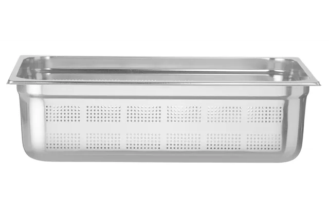 Pojemnik GN 1/1 – perforowany, Profi Line, GN 1/1, 21L, jasnoszary, (H)150mm Hendi 802212