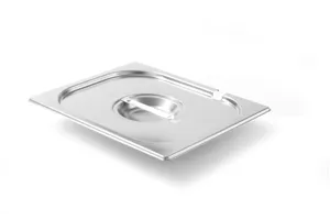 Pokrywka do pojemników GN z wycięciem na chochlę, Kitchen Line, GN 1/2, 265x325mm Hendi 806937