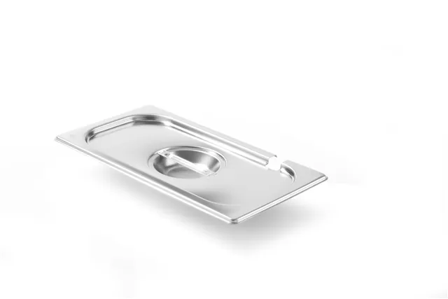 Pokrywka do pojemników GN z wycięciem na chochlę, Kitchen Line, GN 1/3, 325x176mm Hendi 806944