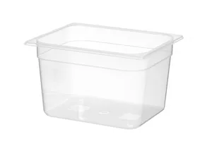 Pojemnik GN 1/2 z polipropylenu, Profi Line, GN 1/2, 12,5L, transparentny, 325x265x200mm Hendi 880104