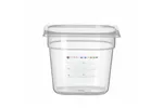 Pojemnik GN 1/6 HACCP, GN 1/6, 2,4L, transparentny, 176x162x150mm Hendi 880463