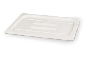 Pokrywka do pojemników GN z białego poliwęglanu, GN 1/3, biały, 325x176mm Hendi 862971
