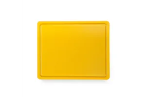 Deska do krojenia HACCP GN 1/2, GN 1/2, żółty, 325x265mm Hendi 826157