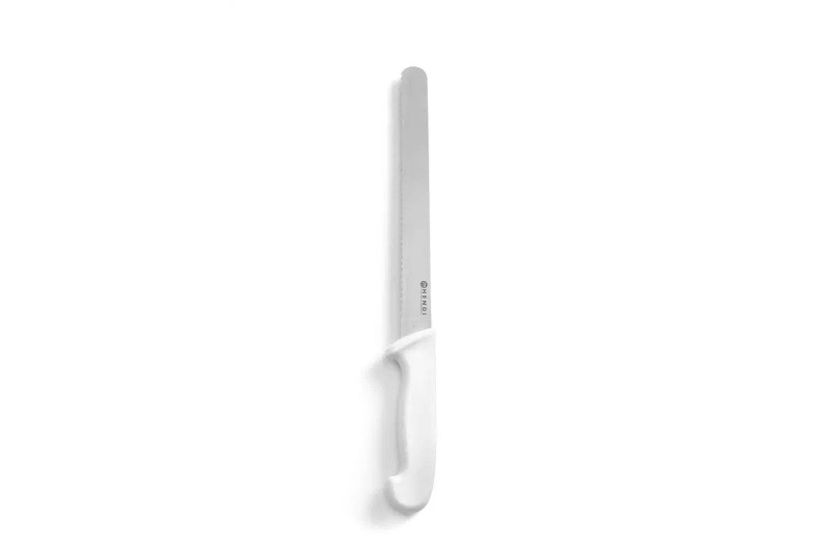 Nóż do chleba, biały, 385mm Hendi 843055