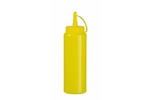 Dyspenser do zimnych sosów, 0,35L, żółty, ⌀55x205mm Hendi 557808