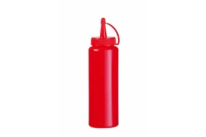 Dyspenser do zimnych sosów, 0,7L, czerwony, ⌀70x240mm Hendi 557914