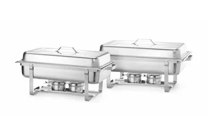 Podgrzewacz na pastę GN 1/1, Kitchen Line, 9L, 2 szt., 600x358x295mm Hendi 472613