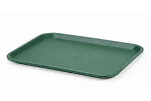 Taca z polipropylenu Fast Food średnia, zielony, 305x415x20mm Hendi 878934