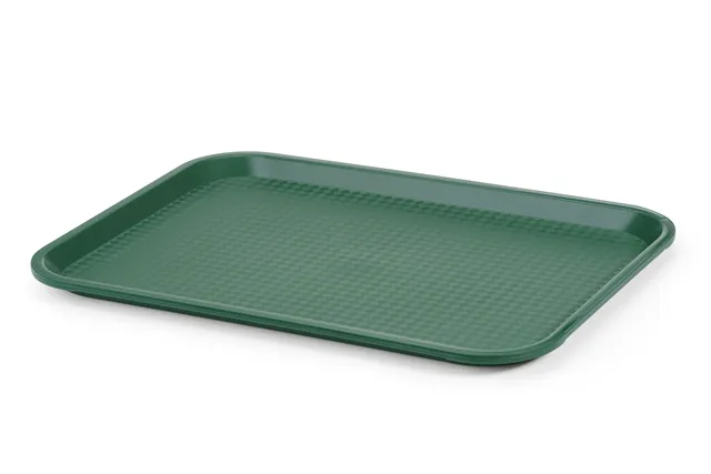 Taca z polipropylenu Fast Food średnia, zielony, 305x415x20mm Hendi 878934