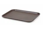 Taca z polipropylenu Fast Food średnia, brązowy, 305x415x20mm Hendi 878941