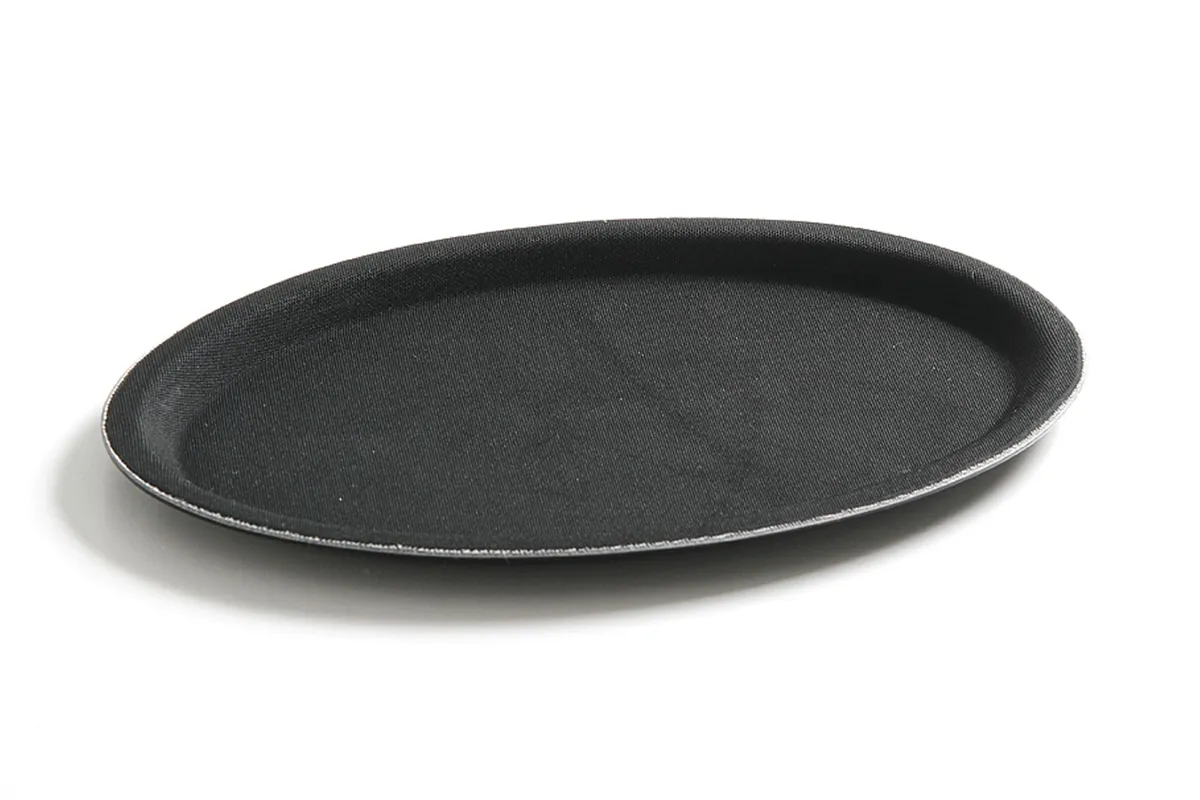 Taca poliestrowa, antypoślizgowa, owalna, 200x265mm Hendi 508725