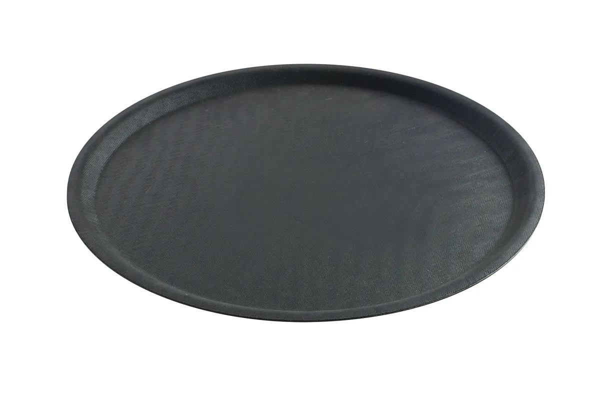 Taca poliestrowa, antypoślizgowa, okrągła, ⌀400x22mm Hendi 508800