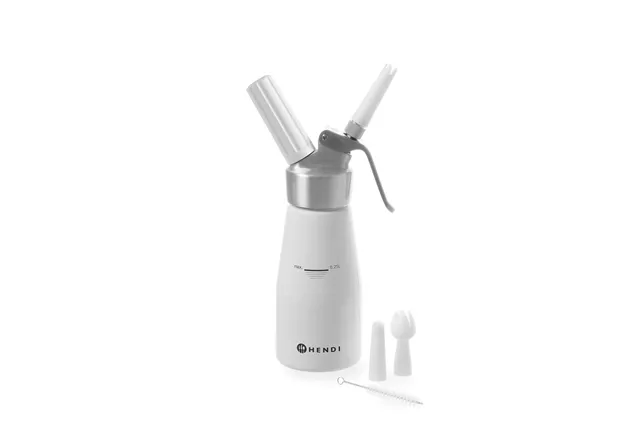 Syfon do bitej śmietany, Kitchen Line, 0,25L, ⌀80x200mm Hendi 588031