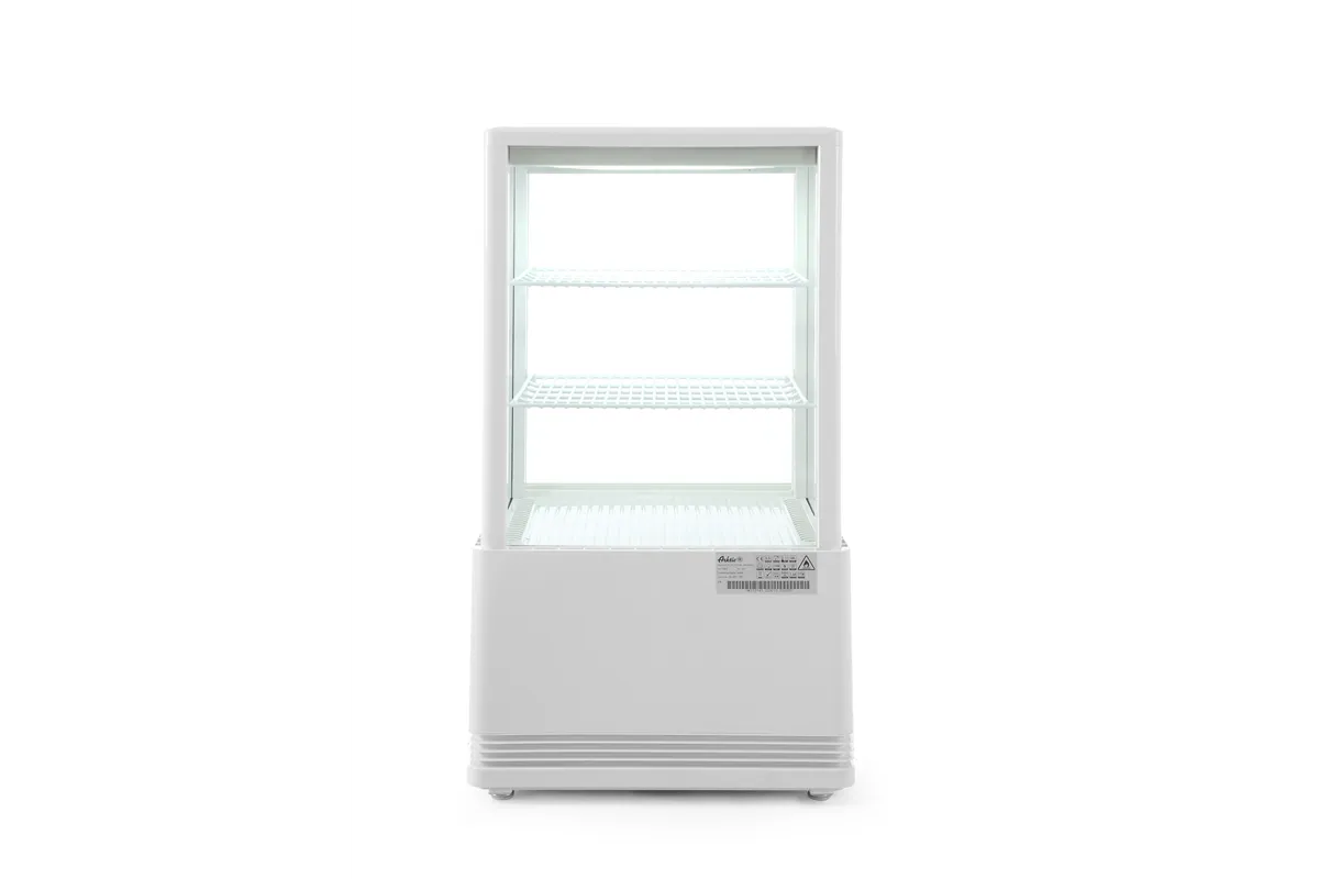 Witryna chłodnicza nastawna, 58l, biały, 230V/170W, 452x406x830mm Arktic 233610