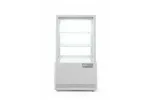 Witryna chłodnicza nastawna, 58l, biały, 230V/170W, 452x406x830mm Arktic 233610