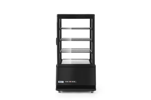 Witryna chłodnicza nastawna, 68l, czarny, 230V/170W, 444x397x875mm Arktic 233238