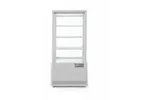 Witryna chłodnicza nastawna, 78l, biały, 230V/170W, 444x397x940mm Arktic 233641