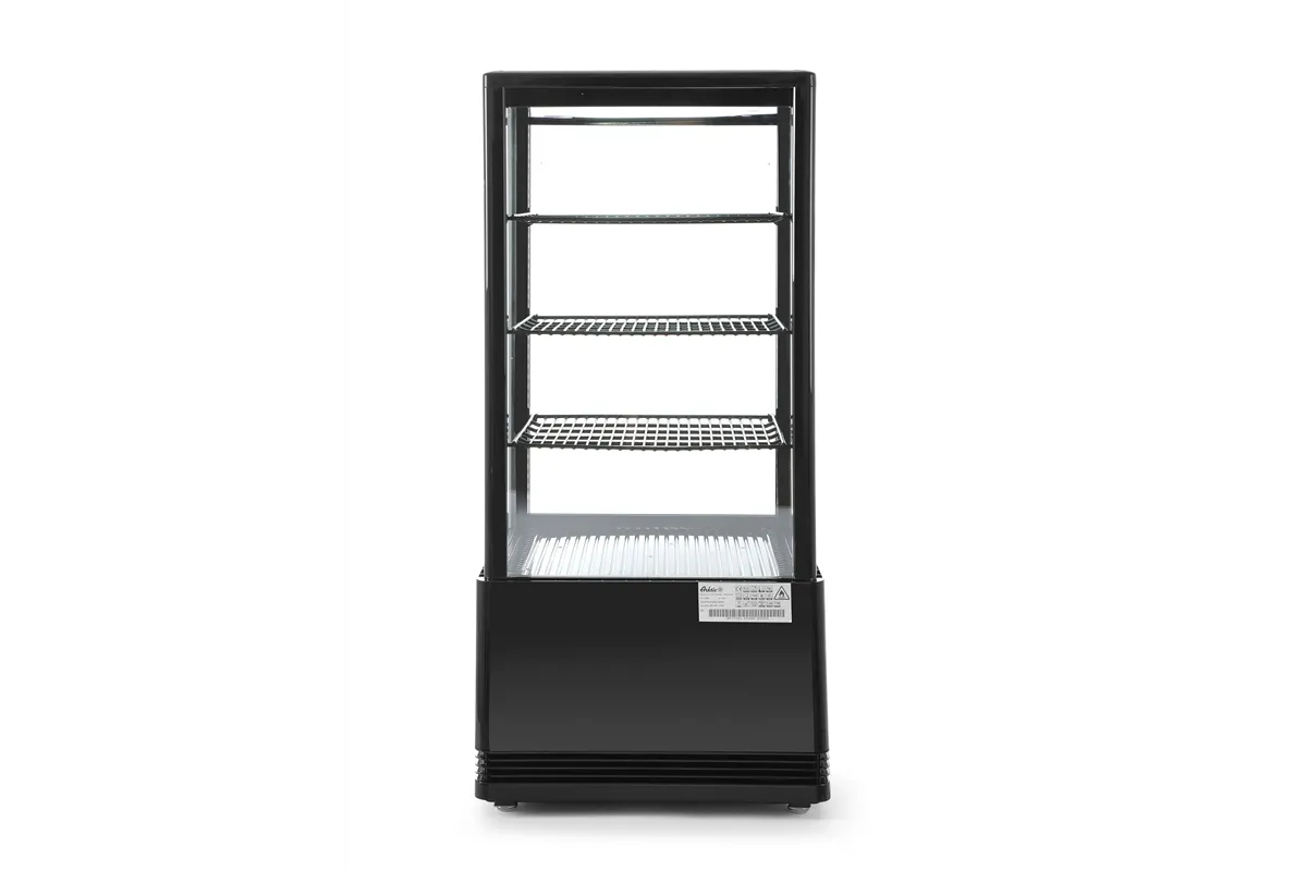 Witryna chłodnicza nastawna, 78l, czarny, 230V/170W, 444x397x940mm Arktic 233658