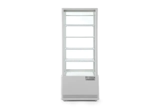 Witryna chłodnicza nastawna, 98l, biały, 230V/210W, 444x397x1100mm Arktic 233665