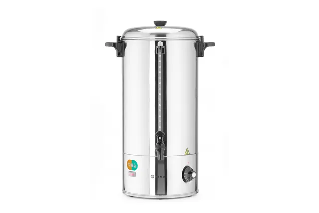 Warnik do wody o pojedynczych ściankach, 18L, 230V/2200W, 385x385x595mm Hendi 209899