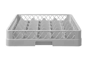 Kosz do szkła 500×500 mm, 25 przegródek – 90x90 mm, 500x500x104mm Hendi 877036