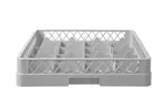 Kosz do szkła 500×500 mm, 16 przegródek – 113x113 mm, 500x500x104mm Hendi 877043