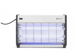 Lampa owadobójcza, Zasięg działania: 100 m², 230V/40W, 515x104x315mm Hendi 270165