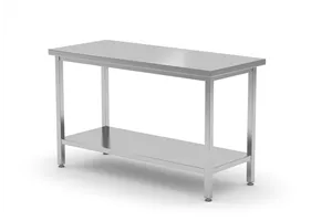 Stół centralny z półką – skręcany, Profi Line, 1000x700x850mm Hendi 810705