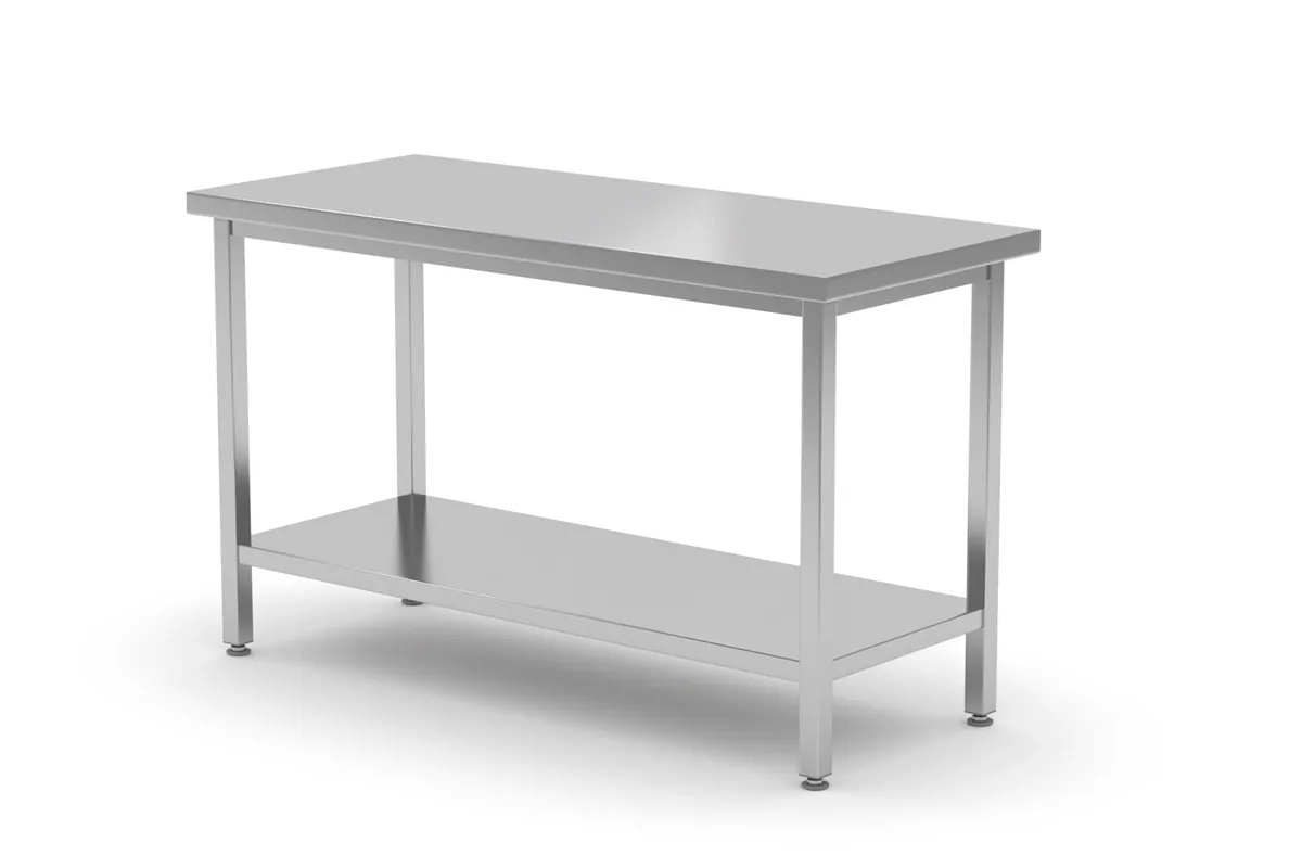 Stół centralny z półką – skręcany, Profi Line, 1200x700x850mm Hendi 810712